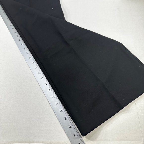 The Loft Women's Sz 12 Pant High Waist Straight Through Hip Black New With Tags - Picture 10 of 16